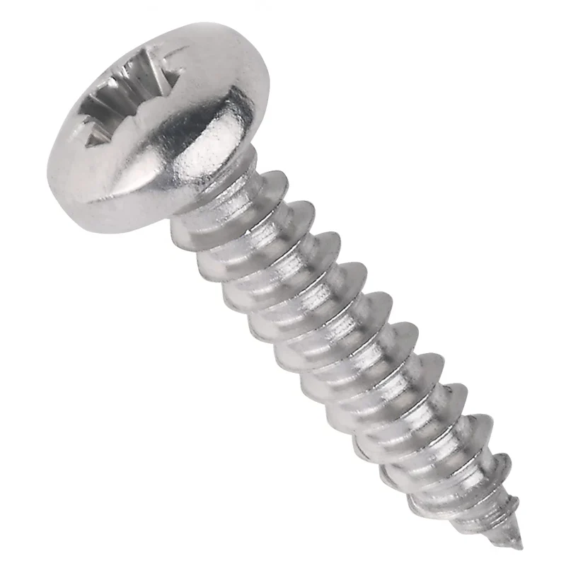 PREMIUM CHOICE 8X1.1/4" CR PAN SELF TAPPER ZINC PLATED