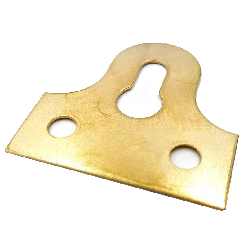 PREMIUM CHOICE GLASSPLATES SLOTTED 1.1/2" BRASSED