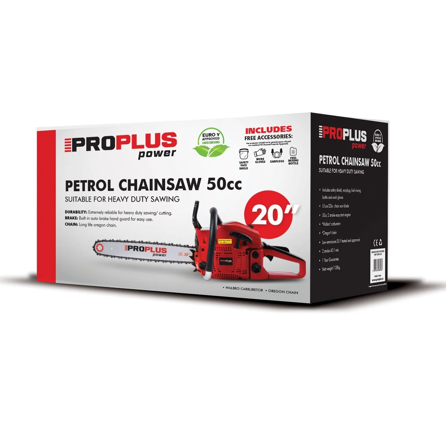 PROPLUS 20" CHAINSAW 50CC - Image 2