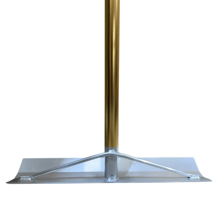 RAMBOO ALUMINIUM CONCRETE PLACER GOLD HANDLE - Image 4