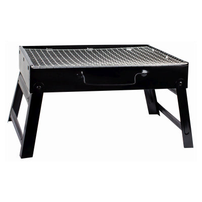 Compact redwood charcoal BBQ grill, portable & foldable – Watson Hire