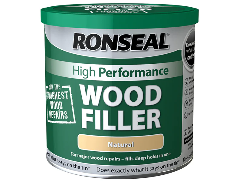 Ronseal High-Performance Wood Filler Natural 550g