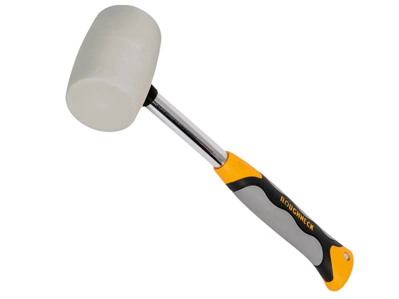 Roughneck Non-Marking White Rubber Mallet 454g (16oz) - Image 2