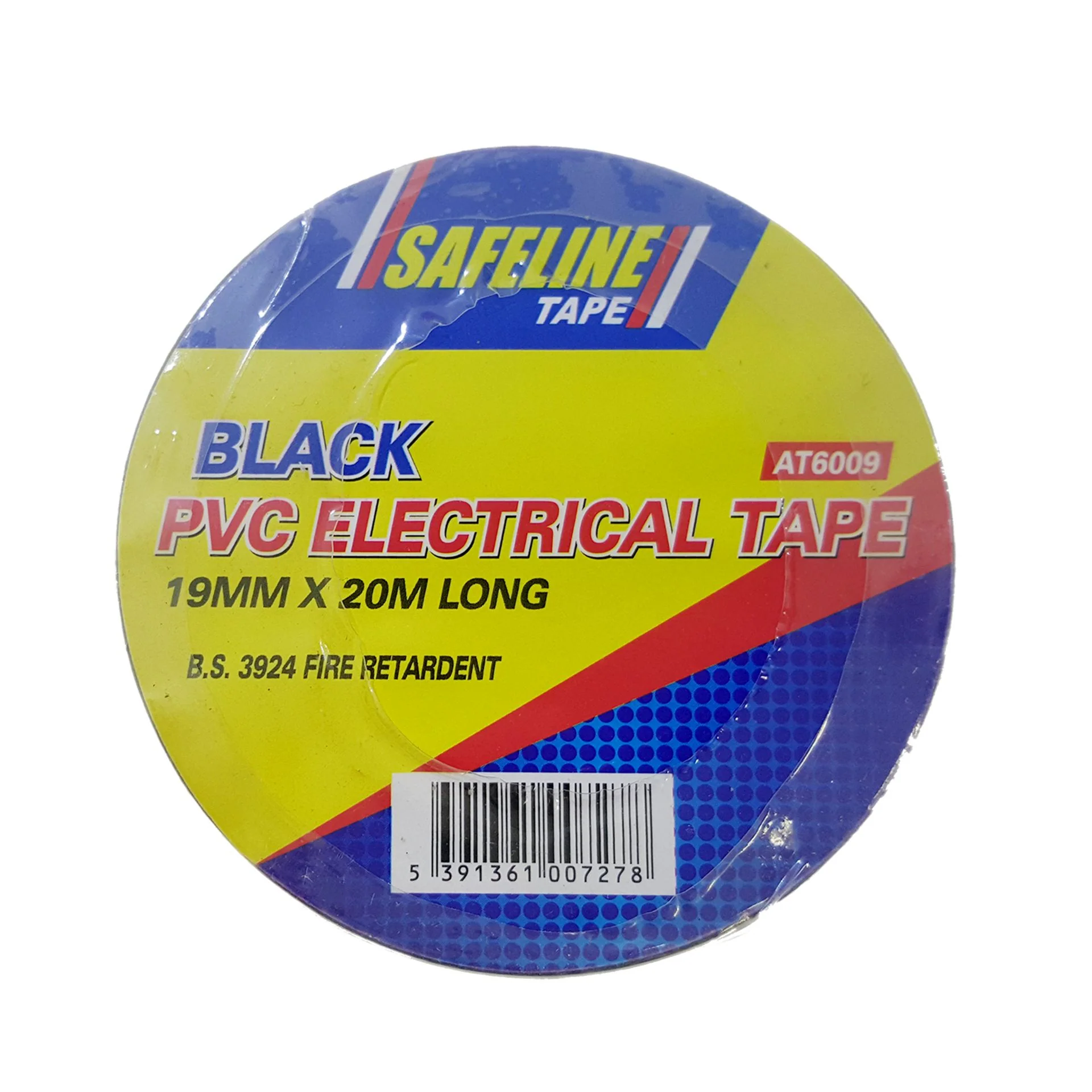 SAFELINE 19MM X 20M PVC ELECTRICAL TAPE BROWN