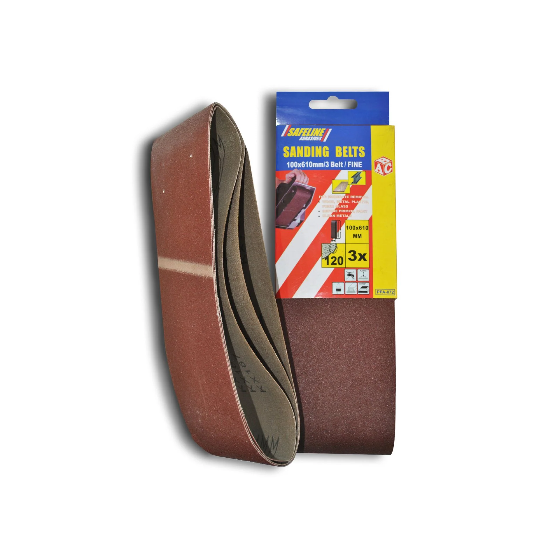 SAFELINE 75 X 457 CLOTH BELTS MEDIUM