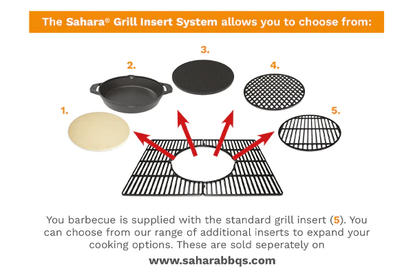 SAHARA ARKE 3 BURNER GAS BBQ - Image 5