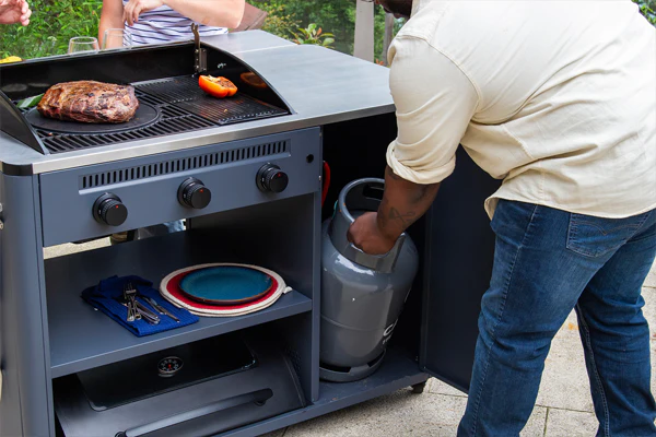 SAHARA ARKE 3 BURNER GAS BBQ - Image 6