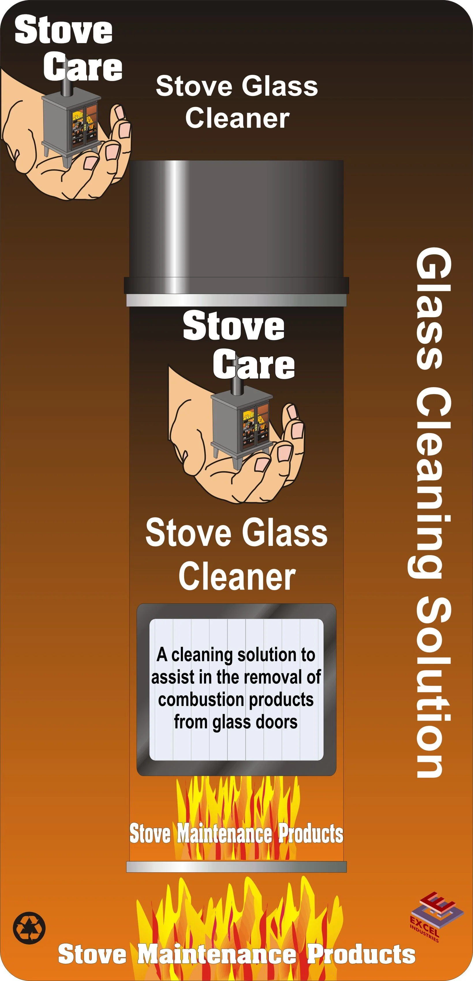 SC400GC STOVE GLASS CLEANER 400ML - Image 2