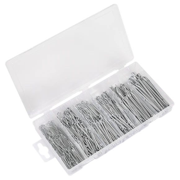 SEALEY 555PC SPLIT PIN ASSORTMENT - SMALL SIZES