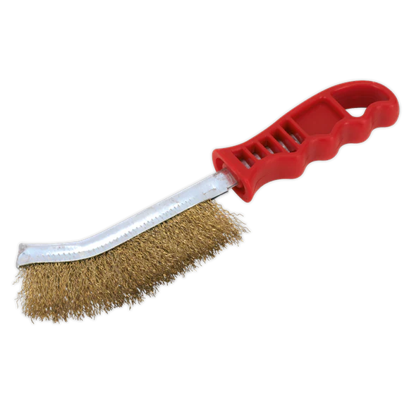 SEALEY - WIRE BRUSH BRASSED STEEL PI