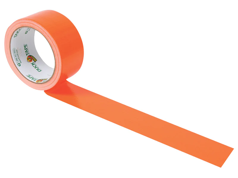 Shurtape Duck Tape® 48mm x 13.7m Neon Orange - Image 2