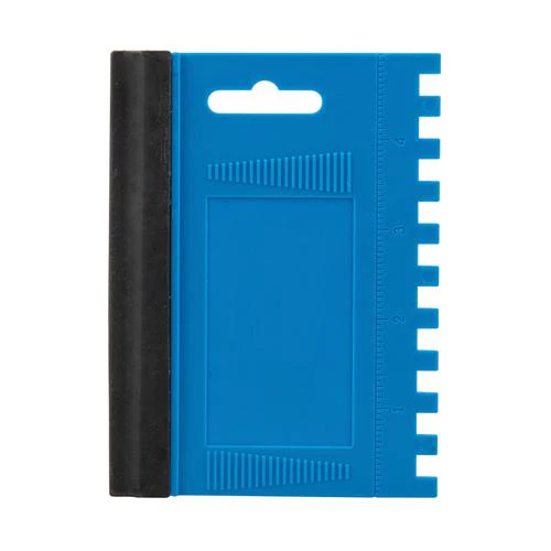 SILVERLINE COMBINATION SQUEEGEE SPREADER 125X95MM  6MM TEETH - Image 2