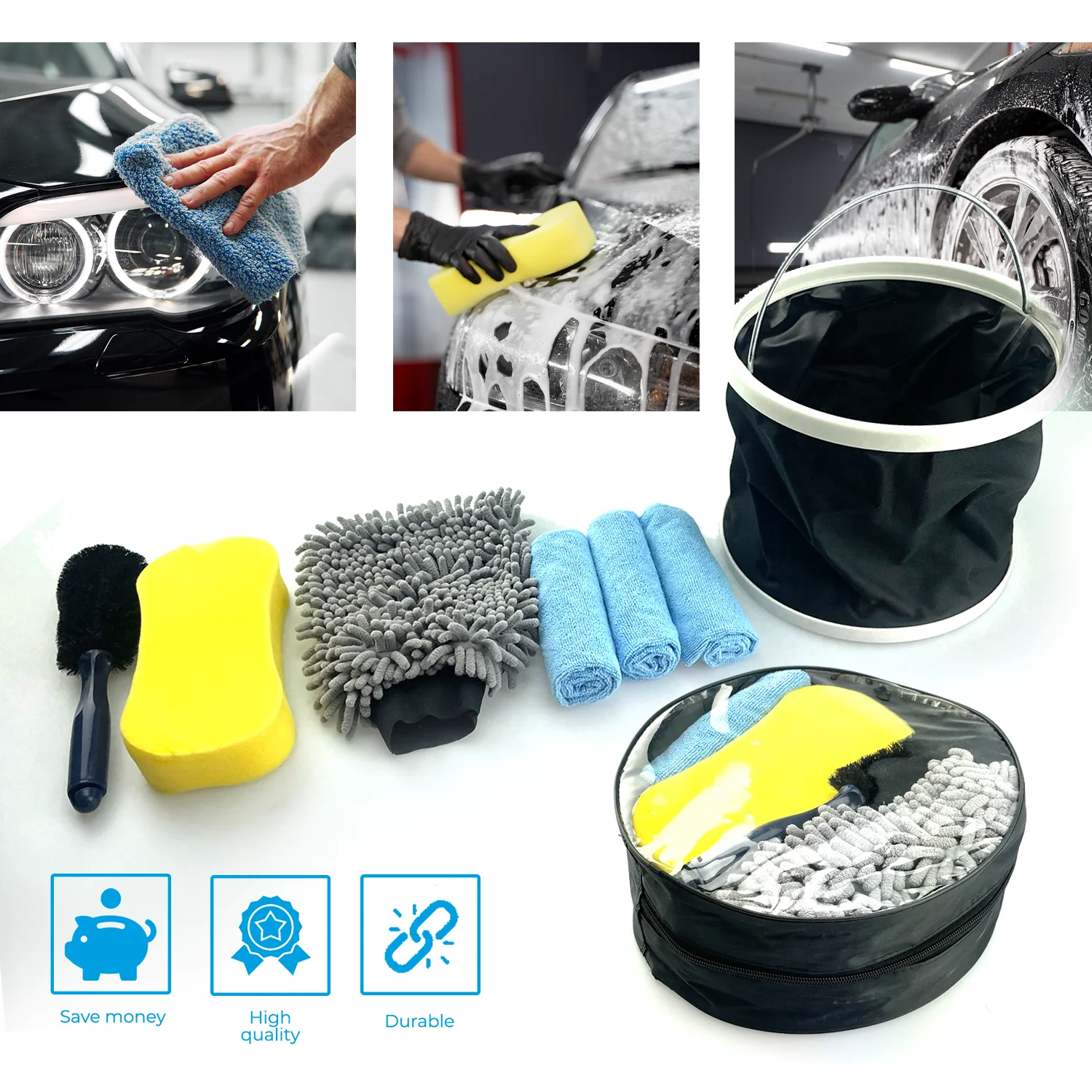 SIMPLY 7 PIECE CAR VALETING KIT - Image 3