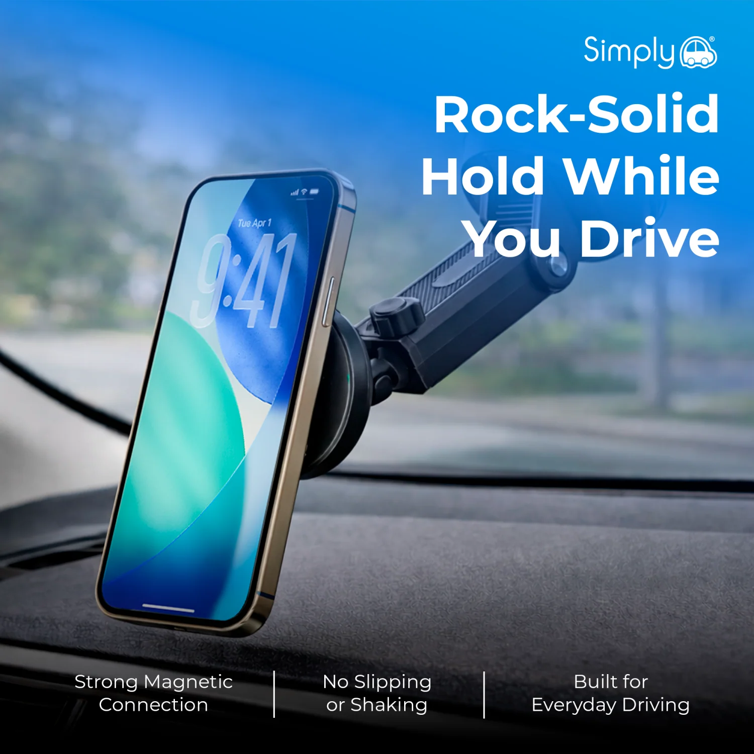 SIMPLY AUTO MAGNETIC PHONE MOUNT - Image 3
