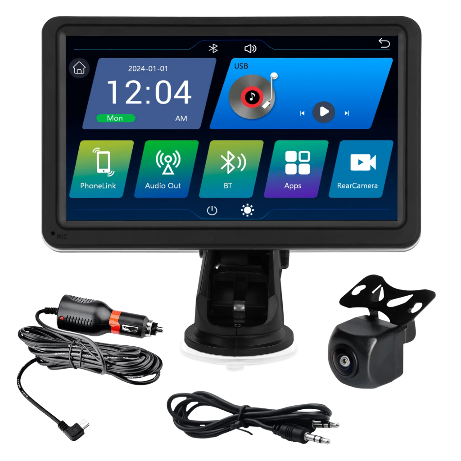 SIMPLY AUTO SMART IN CAR DISPLAY WITH REAR CAMERA - Image 2