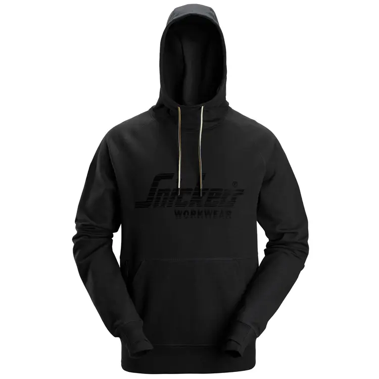 SNICKERS LOGO HOODIE SMALL BLACK