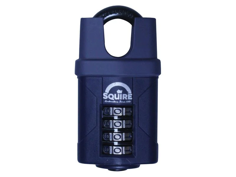 Squire CP50CS Combination Padlock 4-Wheel Closed Shackle 50mm - Image 2