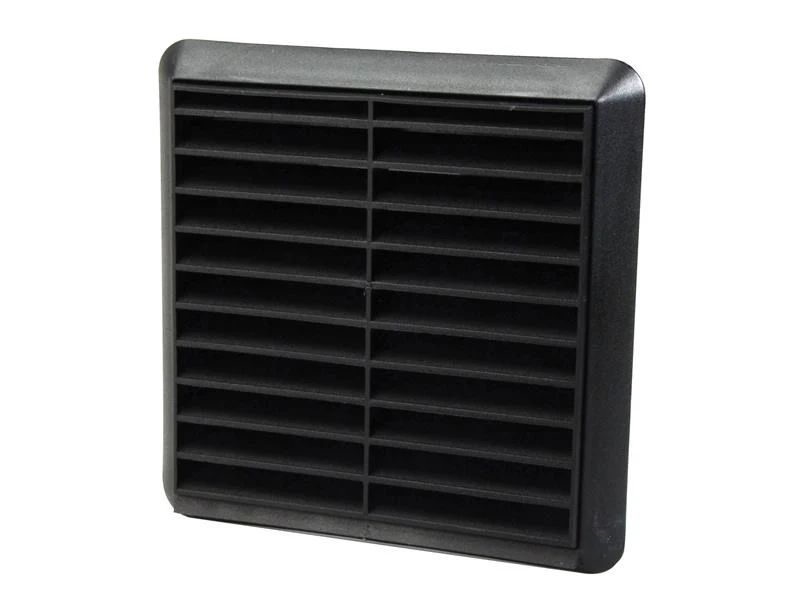 Stadium Louvred Terminal Vent, Black 100mm - Image 2