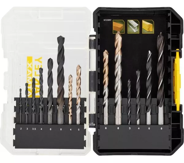 STANLEY 14 PIECE MASONARY METAL WOOD SET