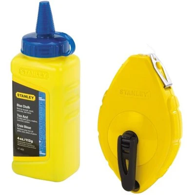 STANLEY 3PC CHALK LINE KIT