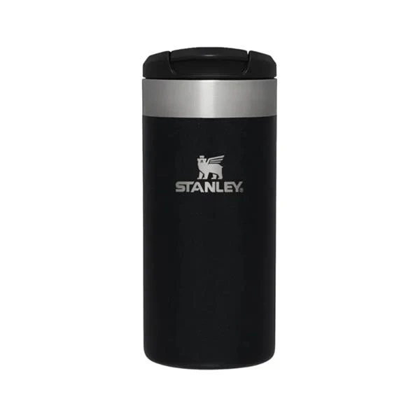 STANLEY AEROLIGHT TRANSIT MUG 0.35L BLACK METALLIC