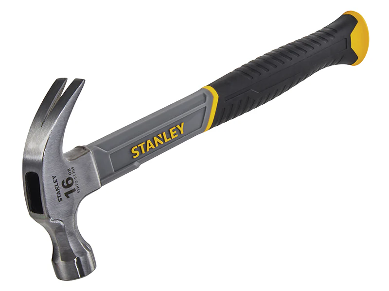 STANLEY® Curved Claw Hammer Fibreglass Shaft 450g (16oz) - Image 2