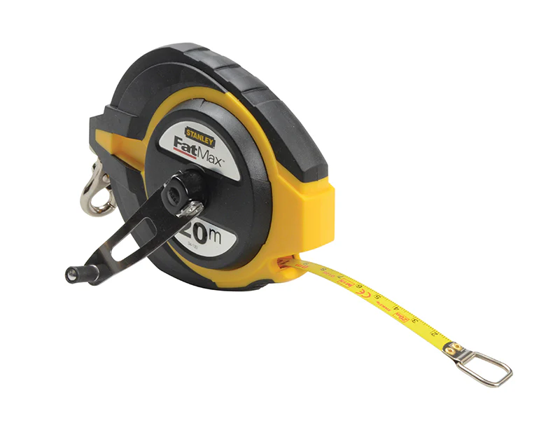 STANLEY® FatMax® Closed Case Steel Long Tape 20m (Width 10mm) (Metric only)