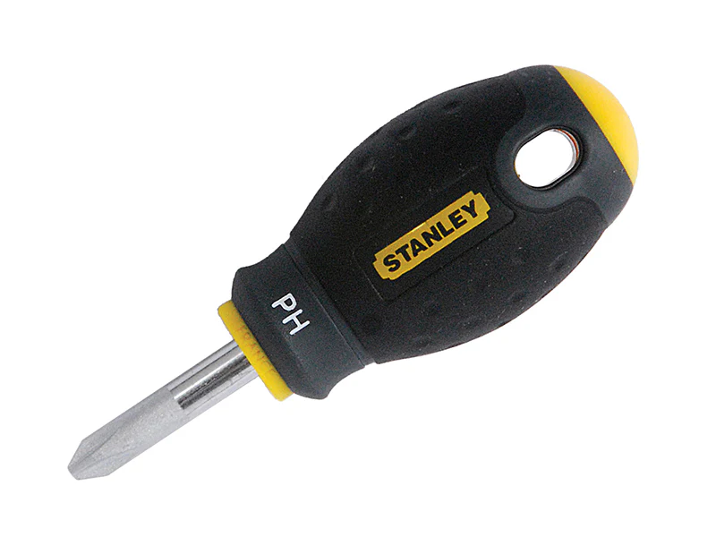 STANLEY® FatMax® Stubby Screwdriver Phillips Tip PH1 x 30mm