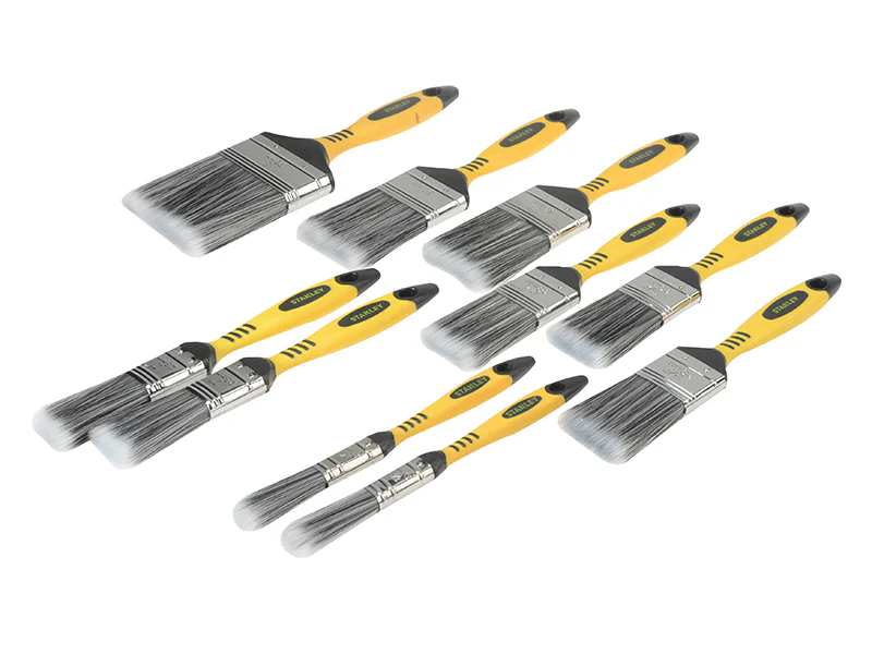 STANLEY® Loss Free Synthetic Brush Set, 10 Piece - Image 2
