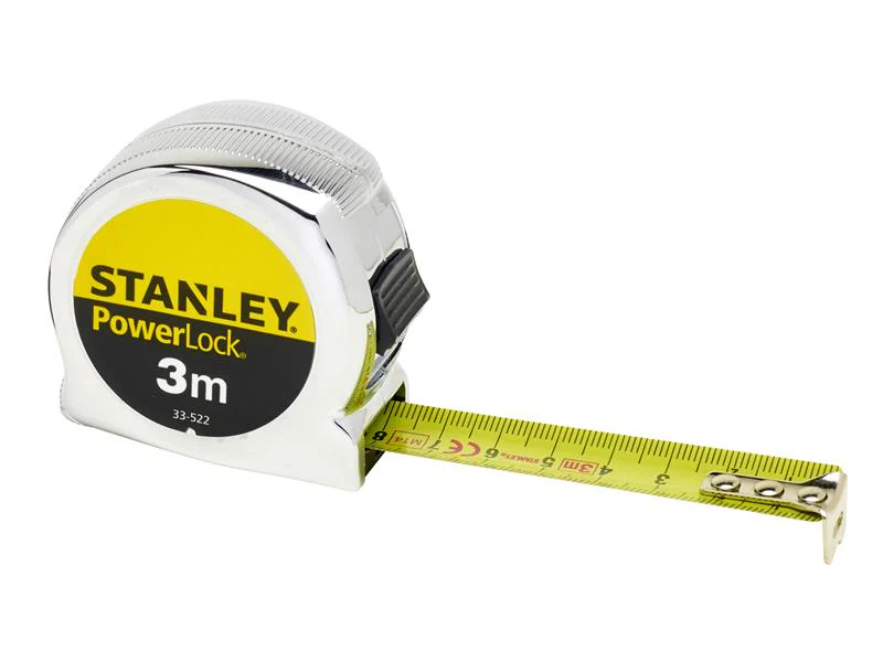 STANLEY® PowerLock® Classic Pocket Tape 3m (Width 19mm) (Metric only) - Image 2