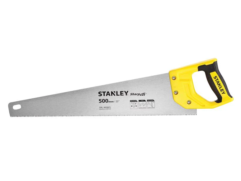 STANLEY® Sharpcut™ Handsaw 500mm (20in) 7 TPI - Image 2