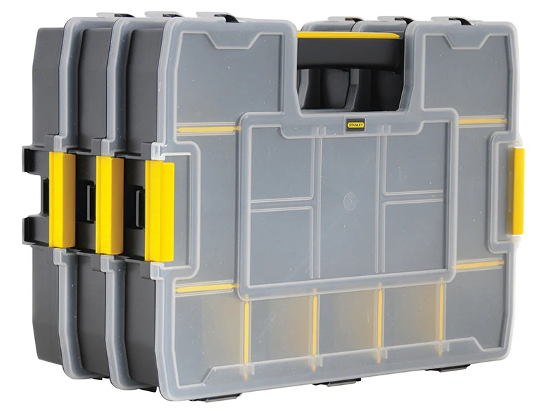 STANLEY® SORTMASTER™ Junior Stackable Organiser Bonus Triple Pack
