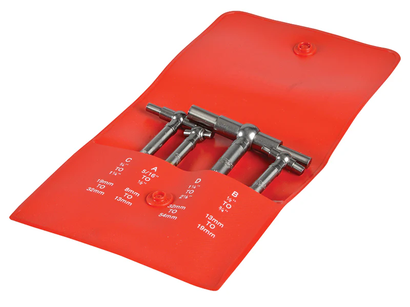 Starrett S579GZ Telescopic Gauge Set, 4 Piece 8-54mm - Image 2