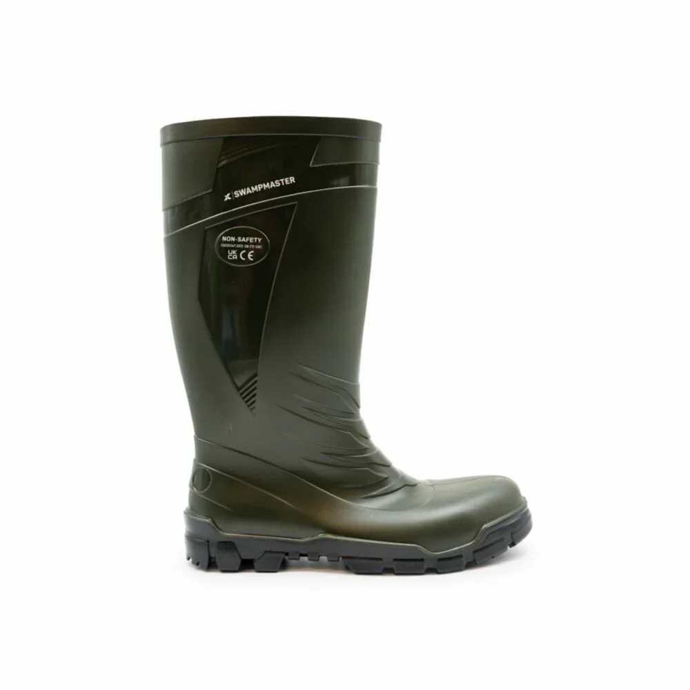 SWAMPMASTER VORTEX NON-SAFETY PVC WELLINGTON - GREEN