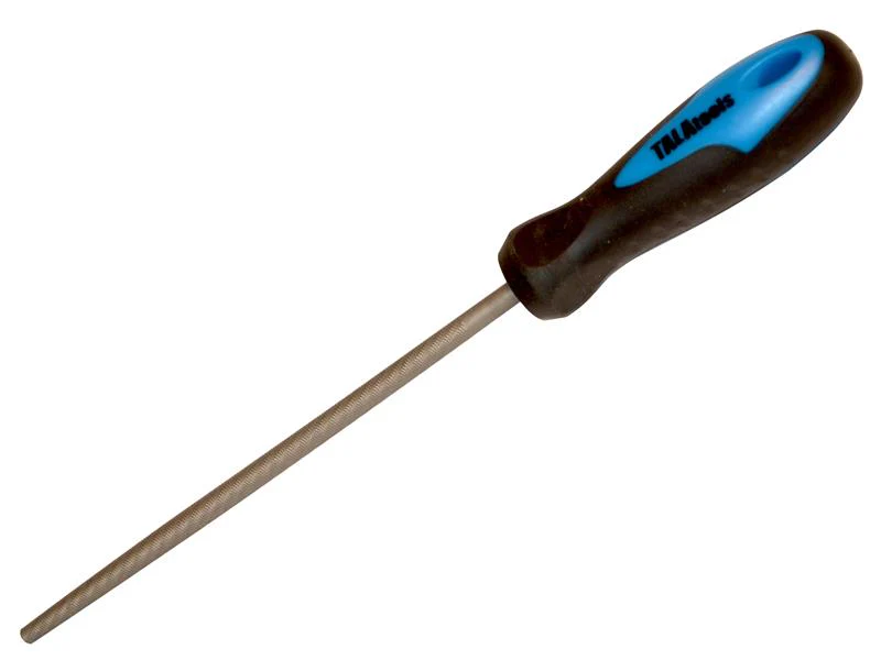 TALAtools Handled Round Second Cut File 200mm (8in)