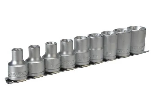 TENG TOOL SOCKET SET 1/2IN DR TX-E SOCKET 9PCS