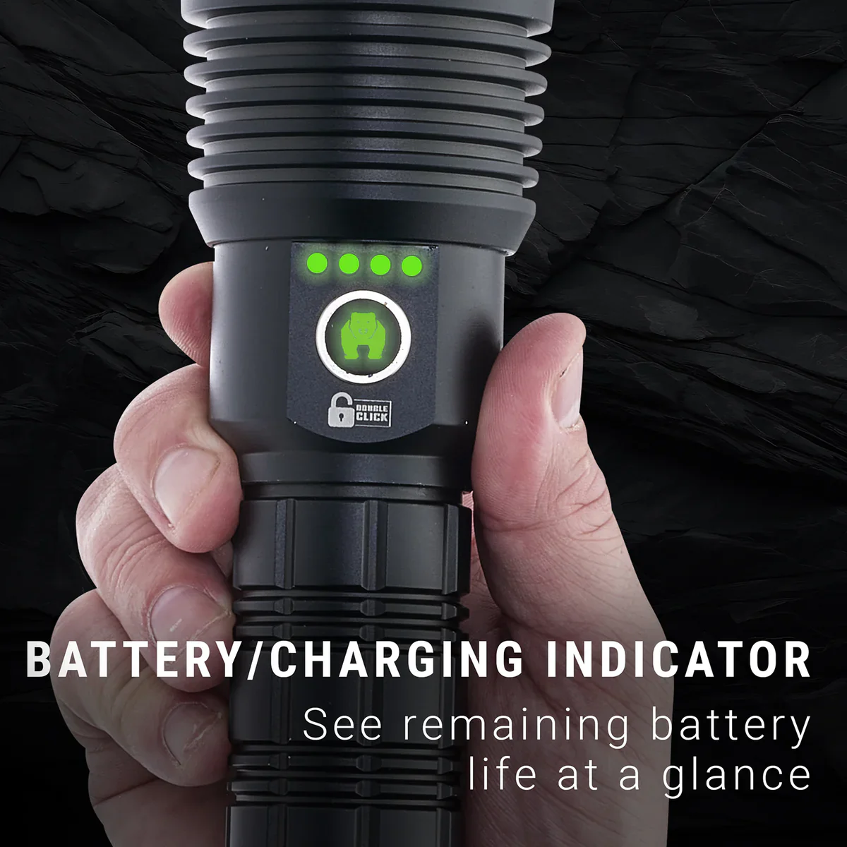 THE KOLOSSUS KODIAK 15000 LUMEN RECHARGEABLE FLASHLIGHT - Image 3