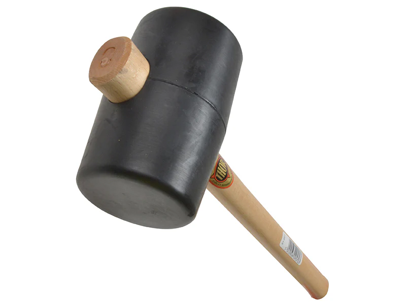 Thor 957 Black Rubber Mallet 90mm 1200g - Image 2