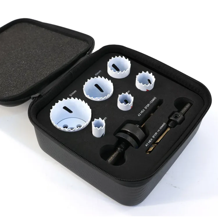 TOOLWAY 8PC COBALT HOLESAW SET - Image 2