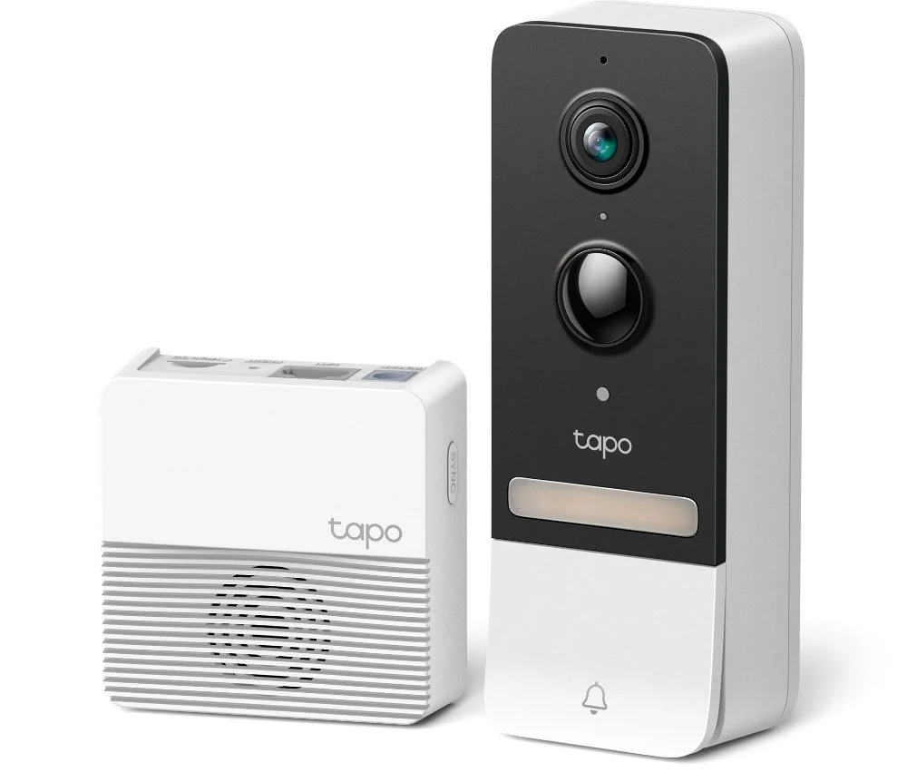 TP LINK 5MP BATTERY SMART AI VIDEO DOORBELL IP64 FULL COLOUR