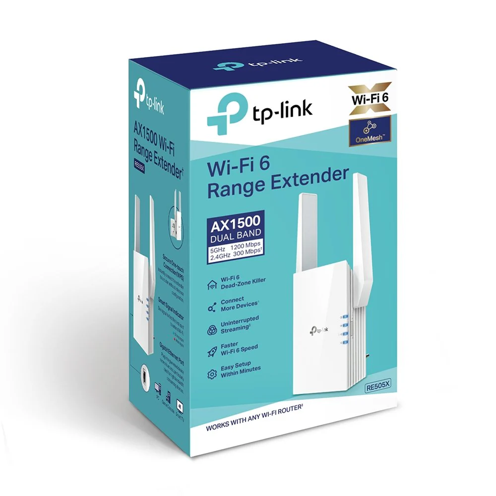 TP LINK AX1500 WIFI 6 RANGE EXTENDER - Image 2
