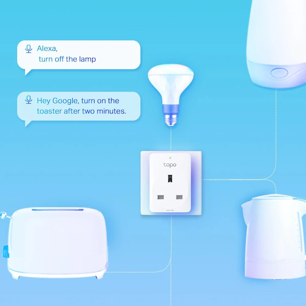 TP LINK MINI 2 PACK SMART WIFI SOCKET ENERGY MONITORING - Image 3