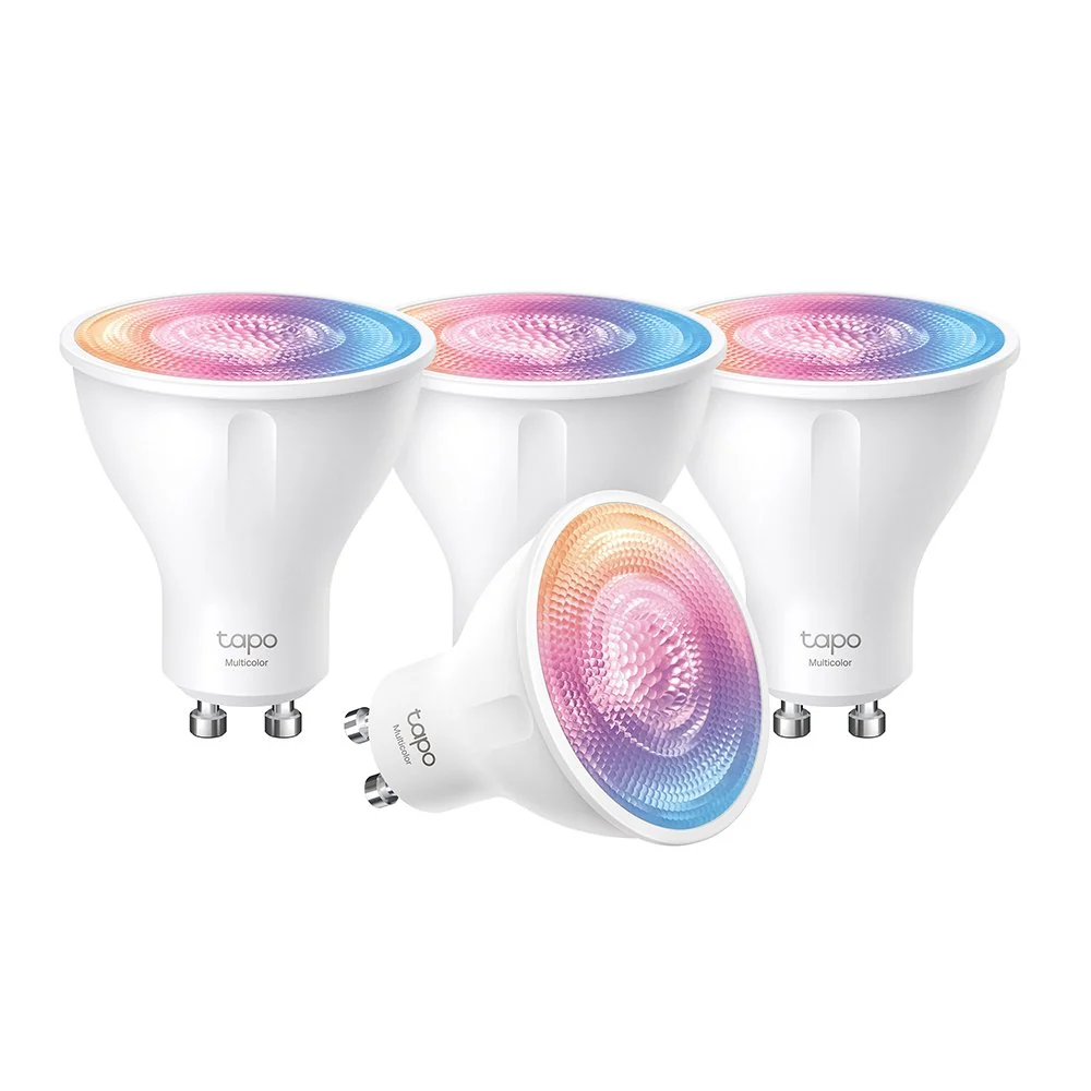 TP LINK SMART WIFI SPOTLIGHT MULTICOLOUR GU10 4 PACK
