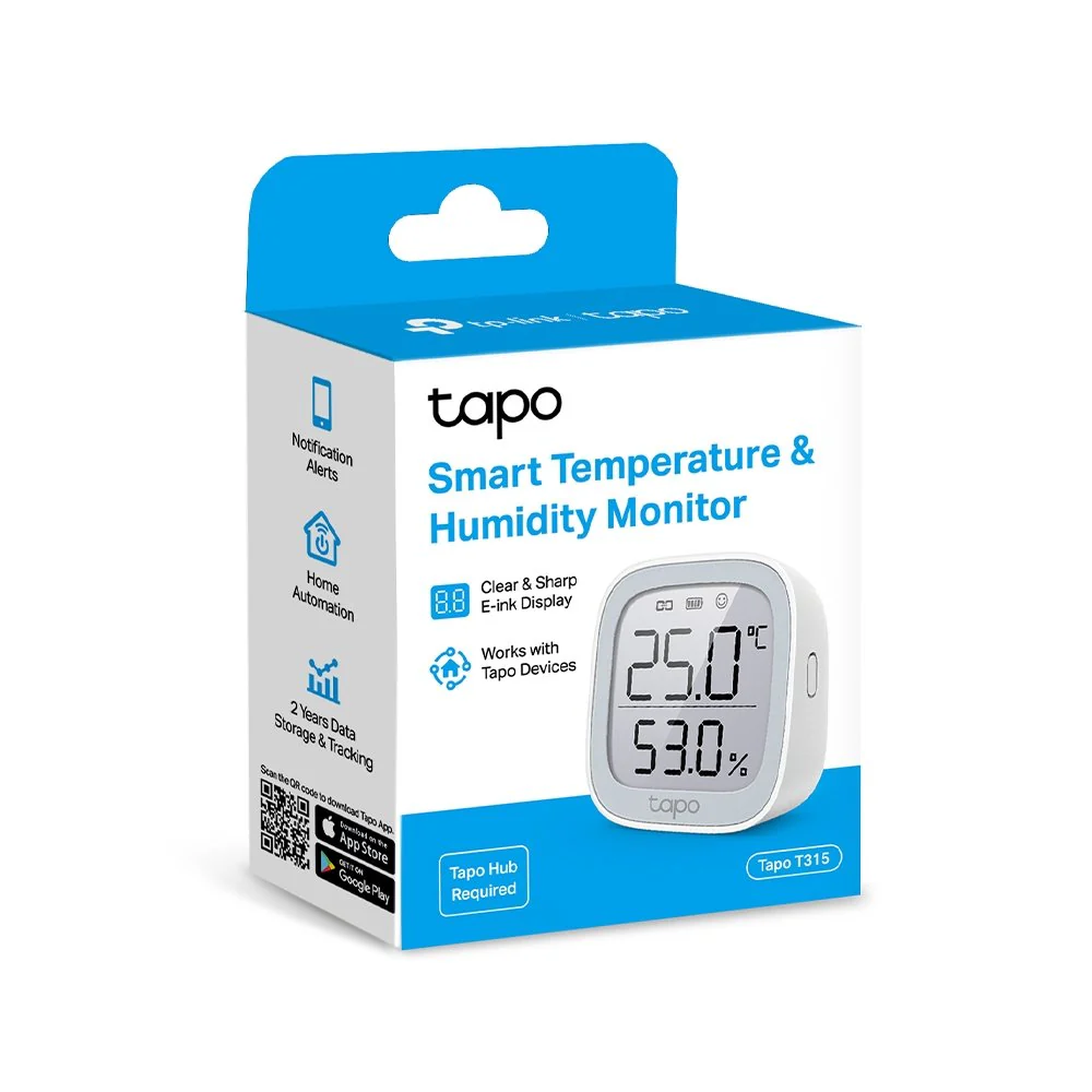 TP LINK TAPO SMART TEMPERATURE AND HUMIDITY MONITOR - Image 2