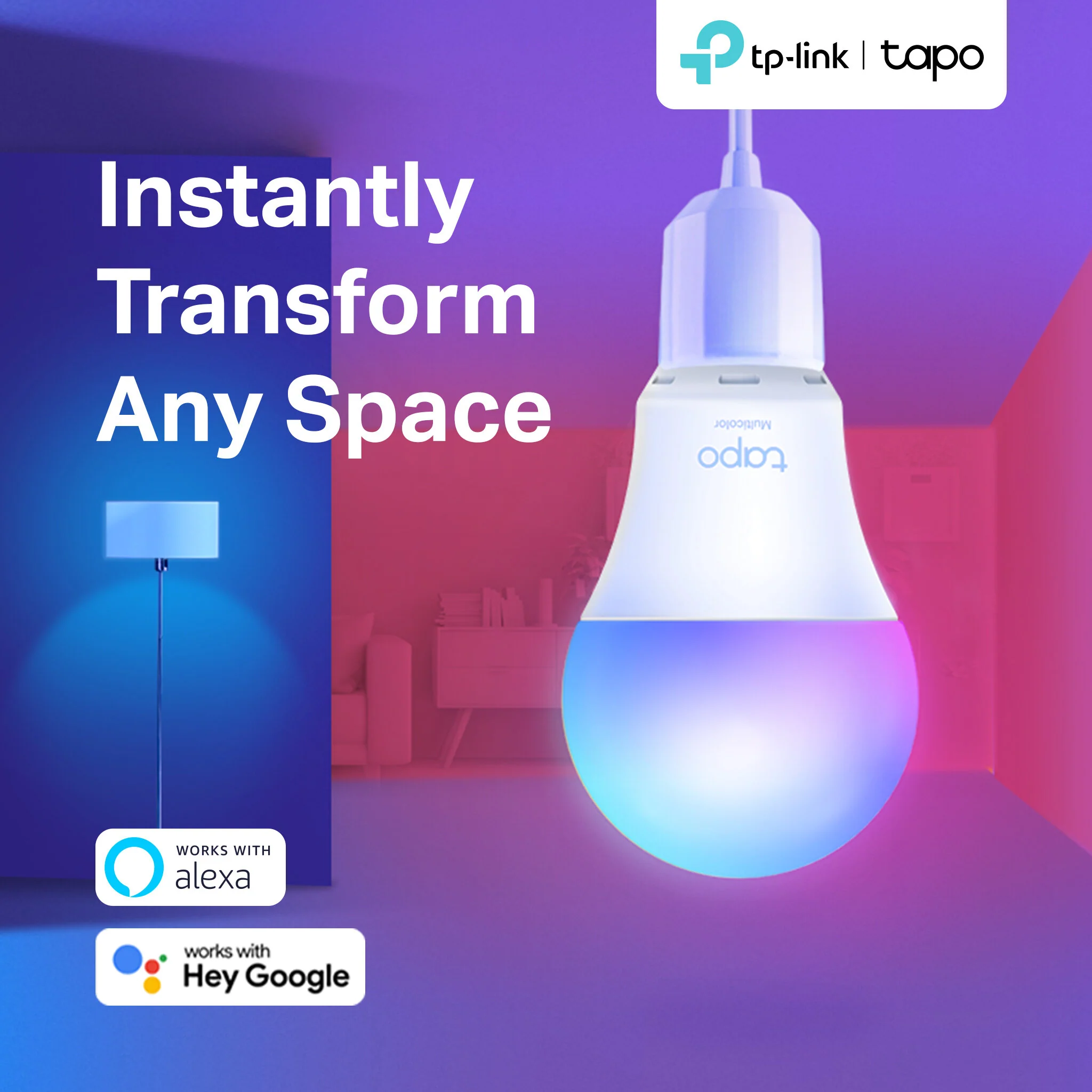 TP LINK TAPO SMART WIFI LIGHT BULB B22 - Image 2
