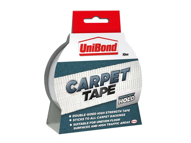 UniBond DIY Carpet Tape 50mm x 10m - Image 2
