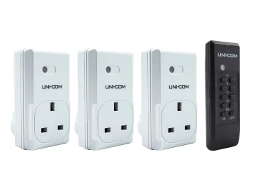 UNICOM REMOTE CONTROL SOCKETS SET - Image 2