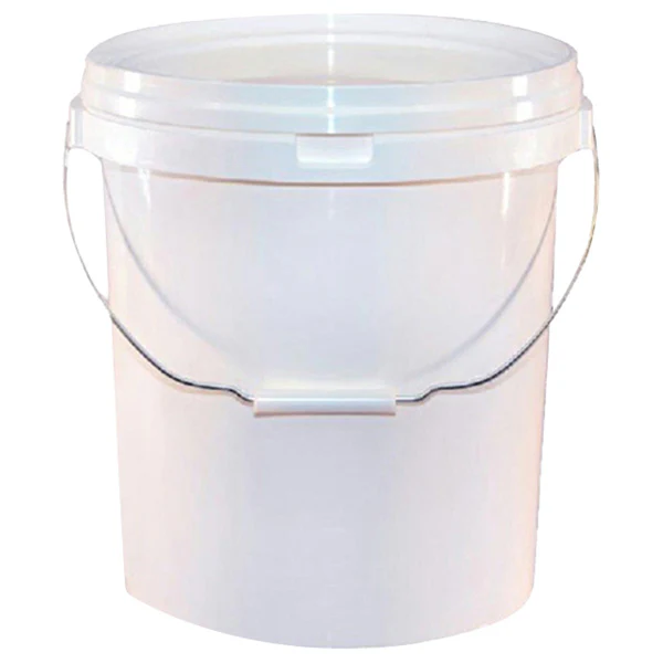 WHITE 20L VALETERS BUCKET