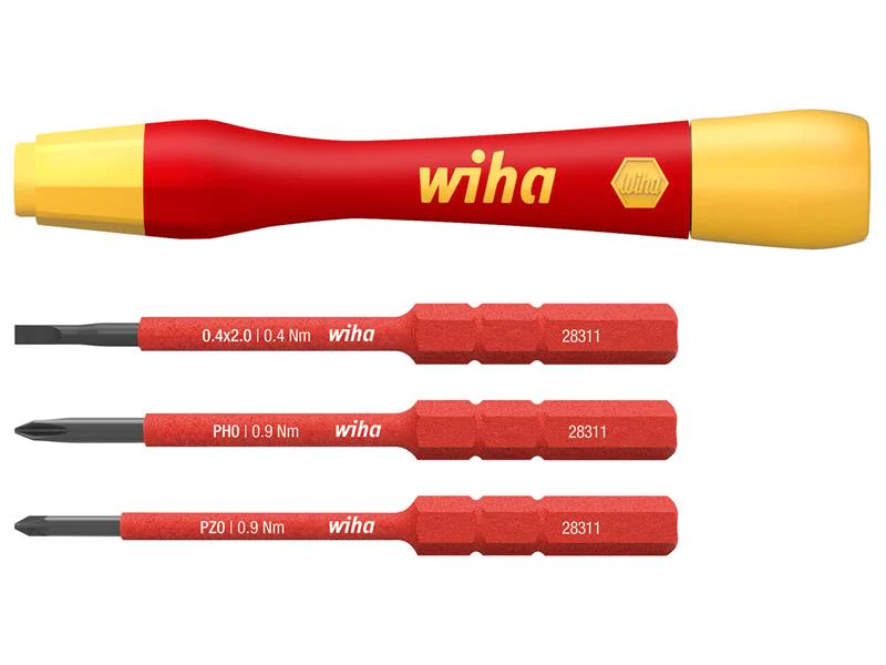 Wiha PicoFinish® slimVario® Screwdriver Set 4 – Watson Hire