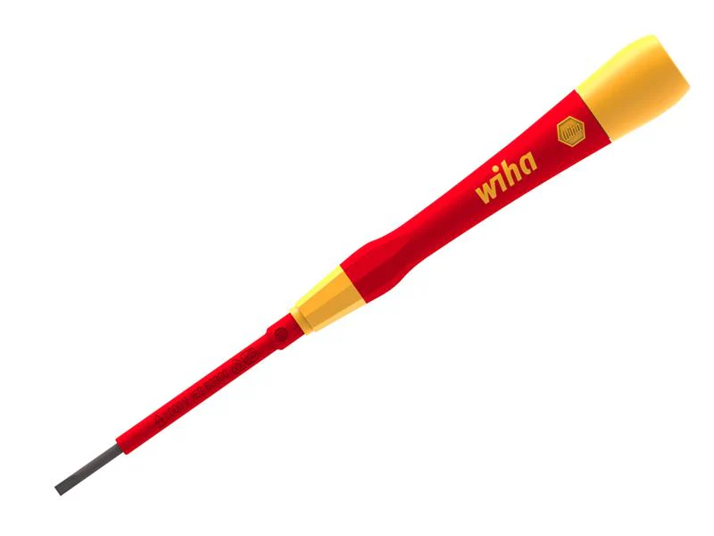 Wiha PicoFinish® Slotted Fine electric Screwdriver 2.0 x 50mm